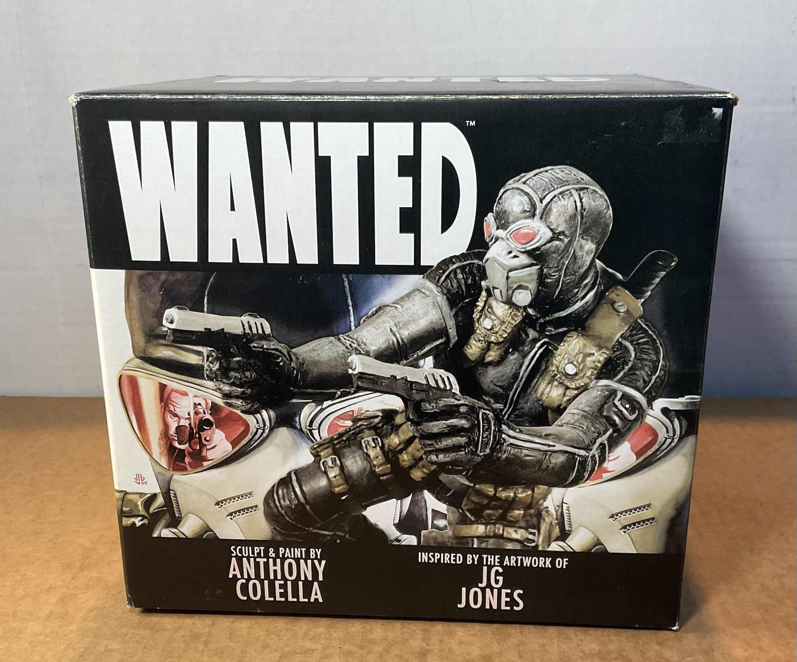 WANTED STATUE of Wesley Gibson, Limited Edition w/Box & COA, good condition