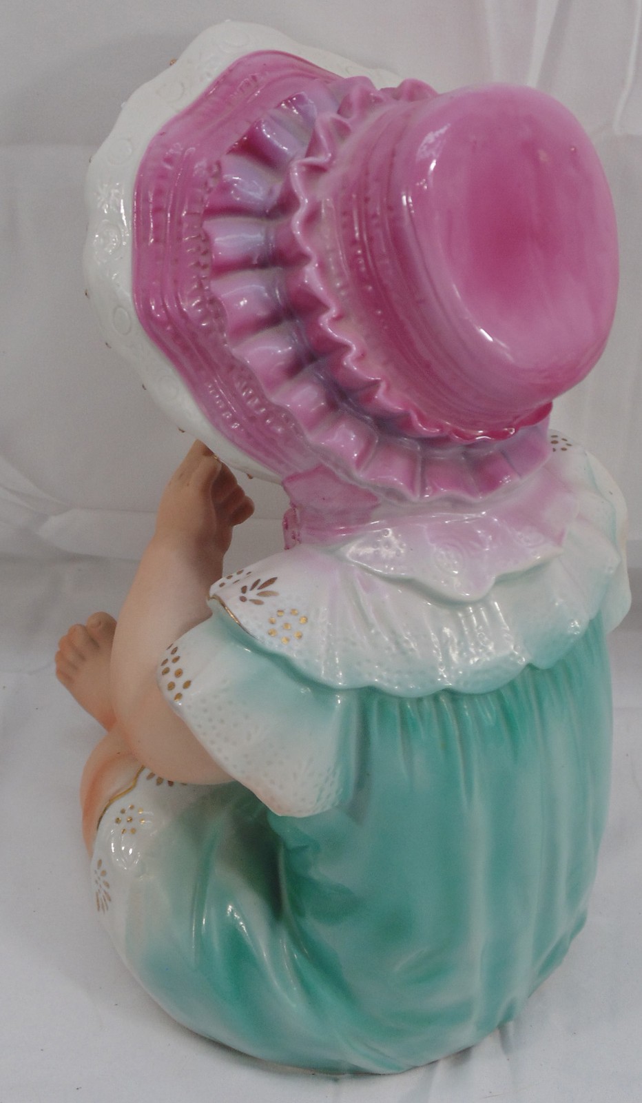 Vintage 1950’s Set of 2 Piano Babies Porcelain Figurines Ardalt Japan READ !!