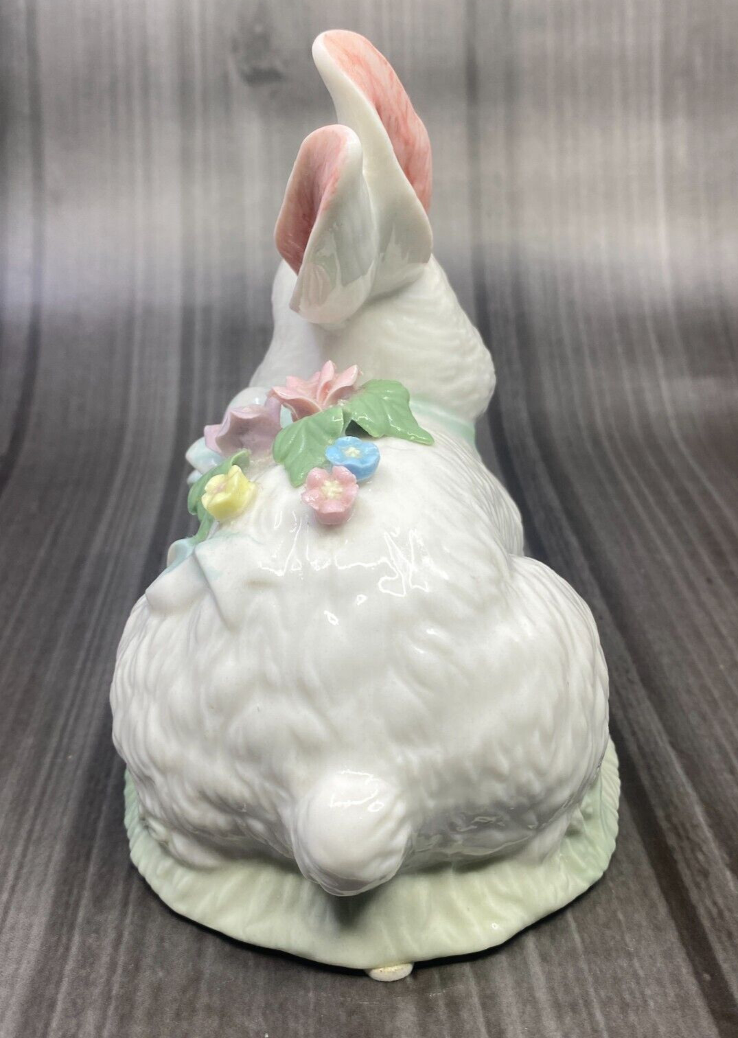 Soft and Sweet Cuddles Fine Porcelain Musical Bunny Rabbit by Heritage House Inc