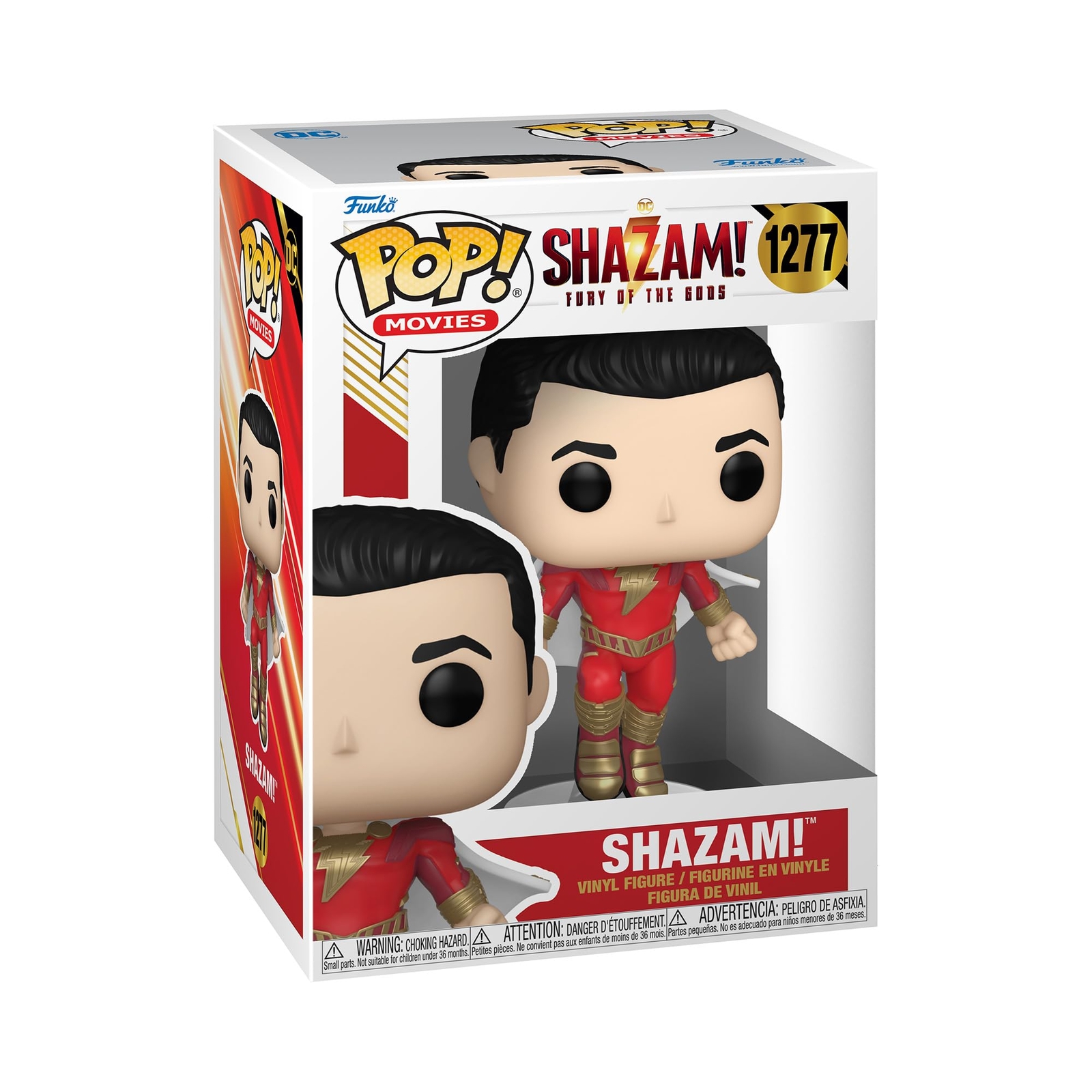 Funko Pop! Movies: 1277 Shazam! Fury Of The Gods Shazam With Chase Styles