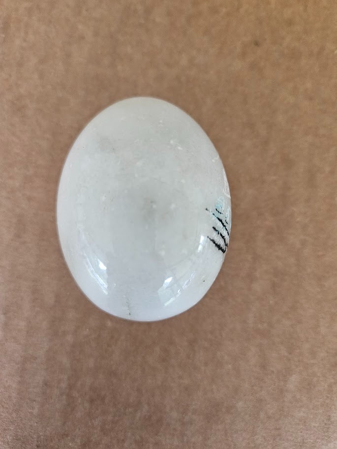 Vintage Alabaster Marble Egg Hand Carved Etched Painted with Stand