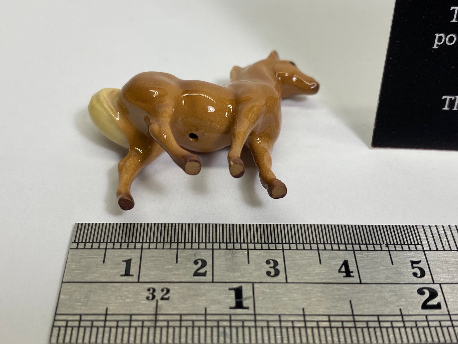 Hagen Renaker #524 451 Mini Small Stallion Chestnut NOS Last of Factory Stock
