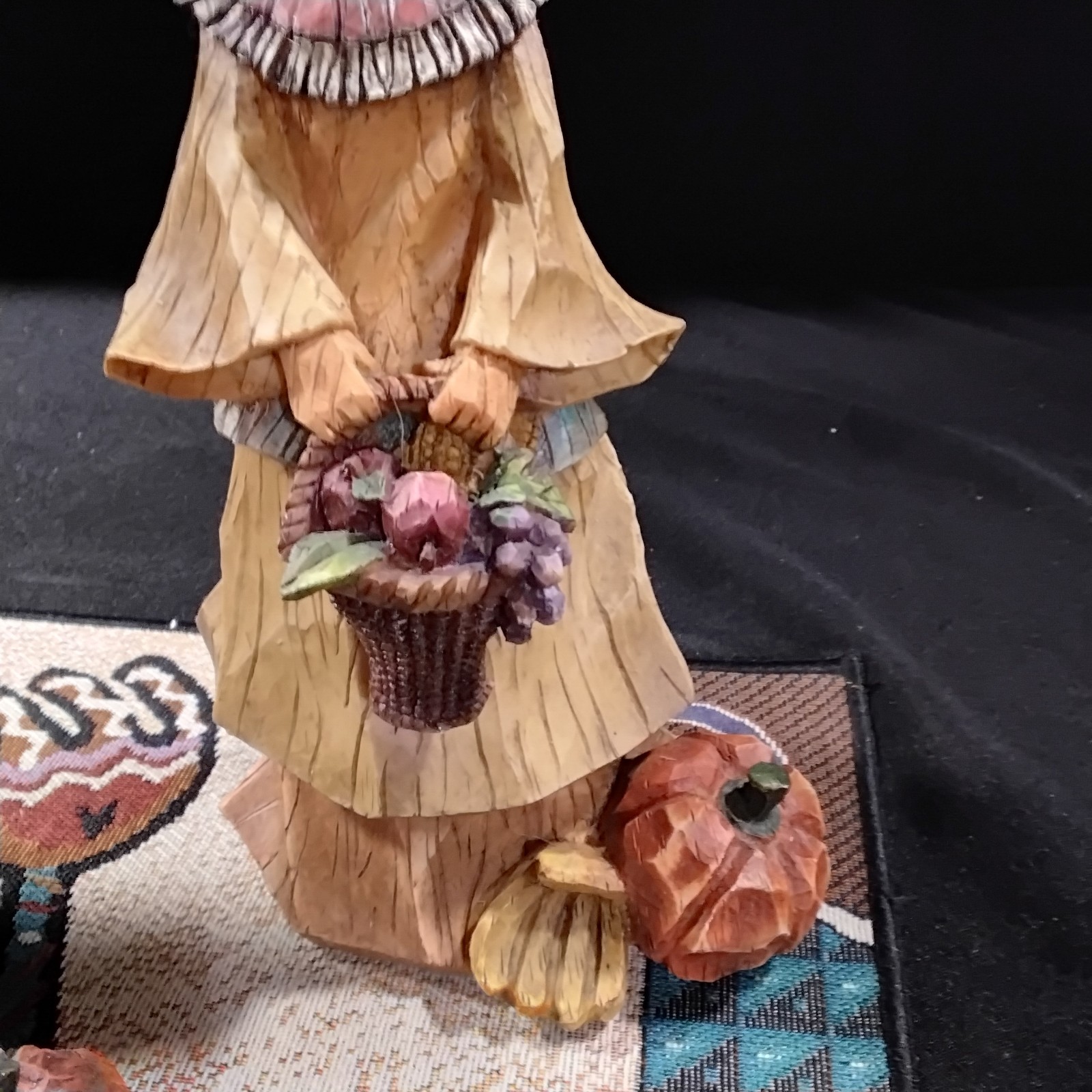 Ganz Pacific Rim STYLE Resin Indian Figurines Thanksgiving Decor Vintage 10″