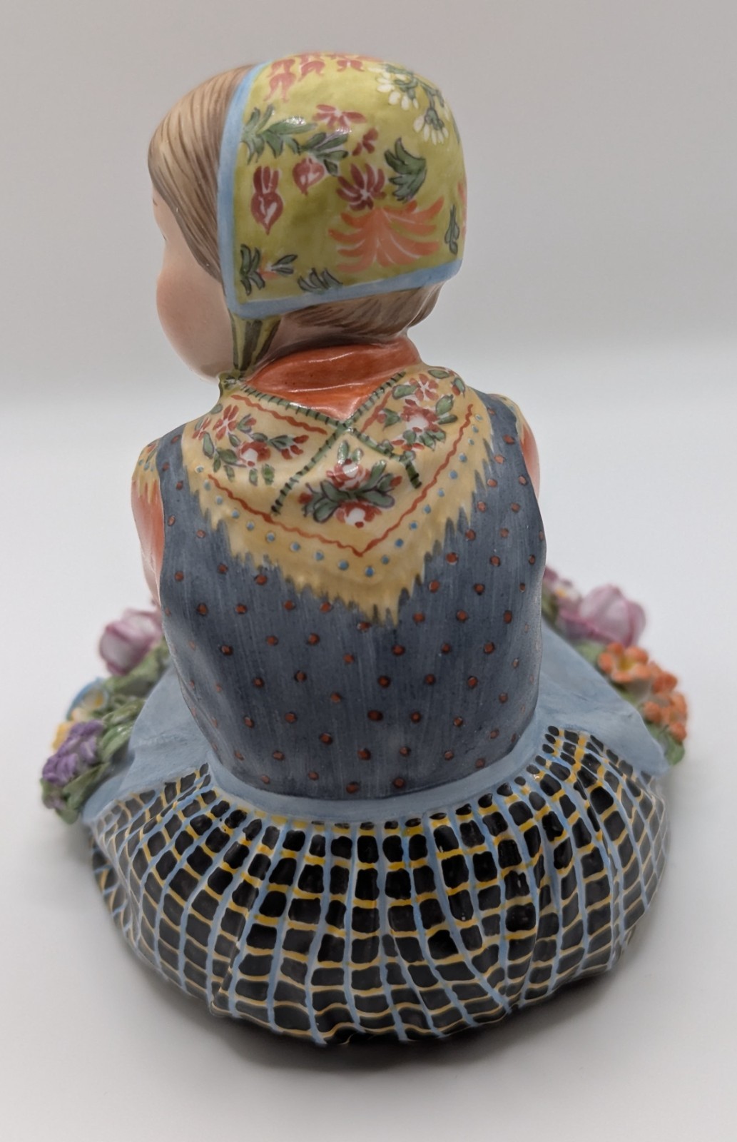Royal Copenhagen Overglaze Figurine 12421 Girl From Jutland