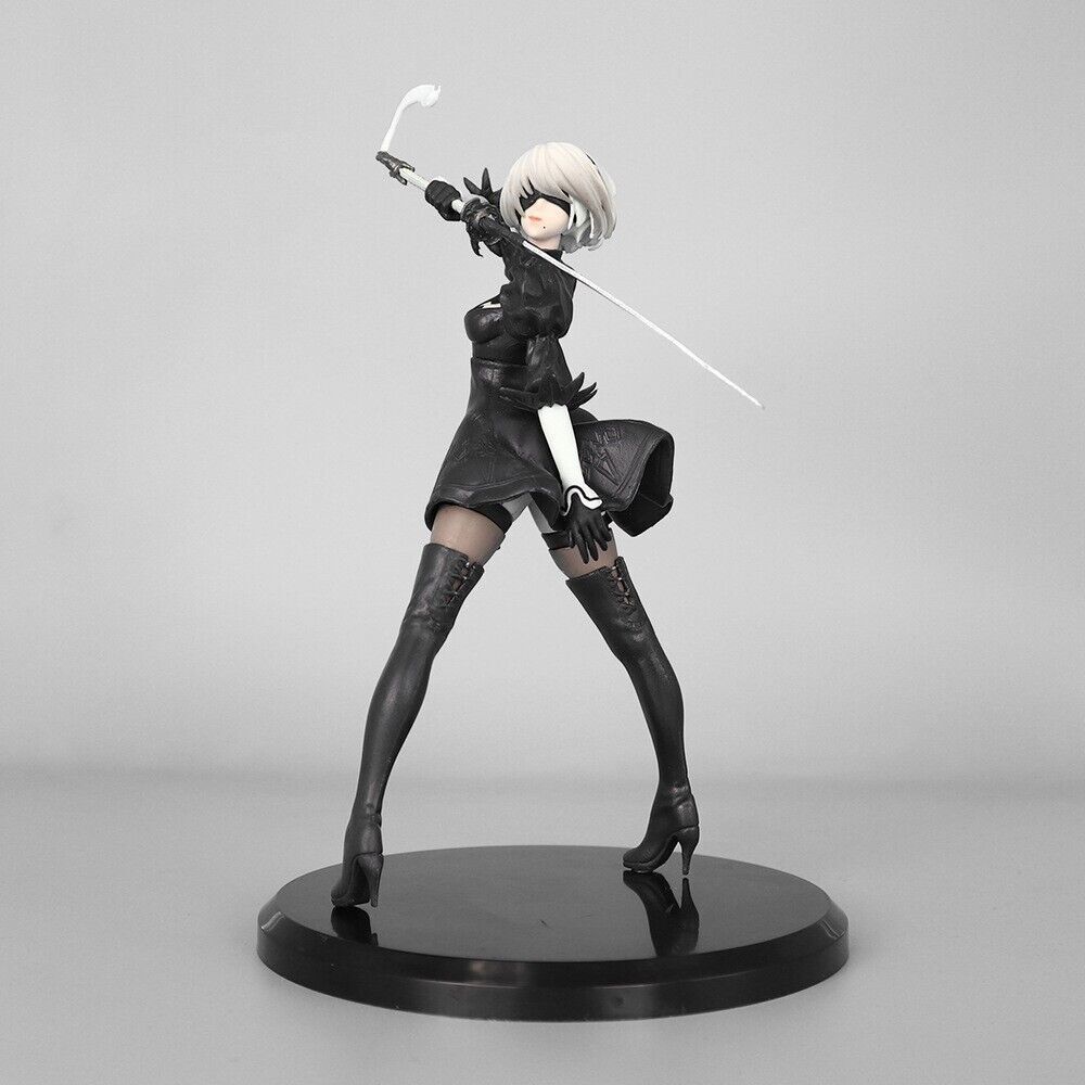 Anime YoRHa 2B Hentai Sexy Girl PVC Figure Toy PVC Model Statue 18.5cm No Box
