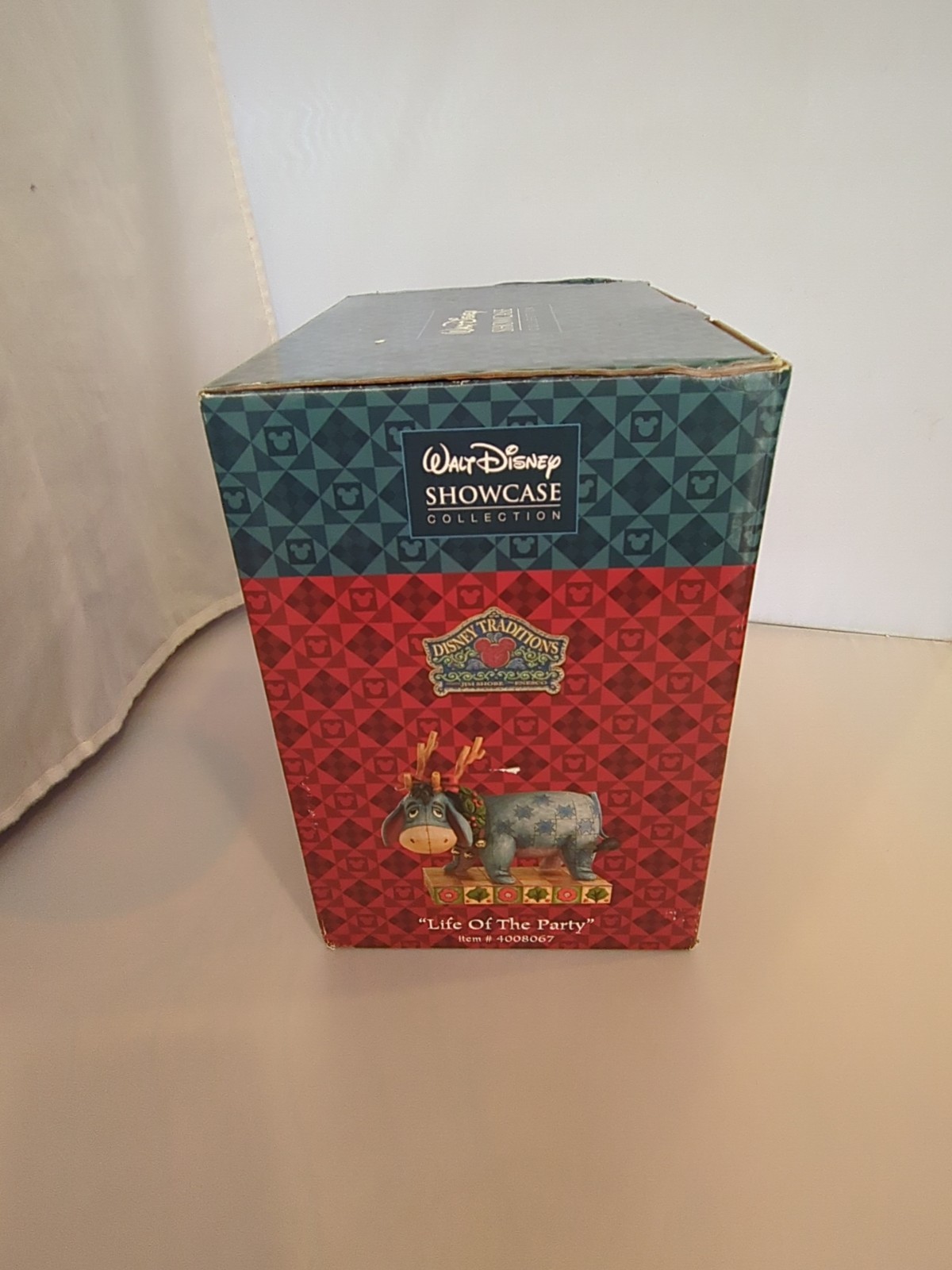 Walt Disney Showcase Eeyore Life Of The Party Jim Shores #4008067 With Box