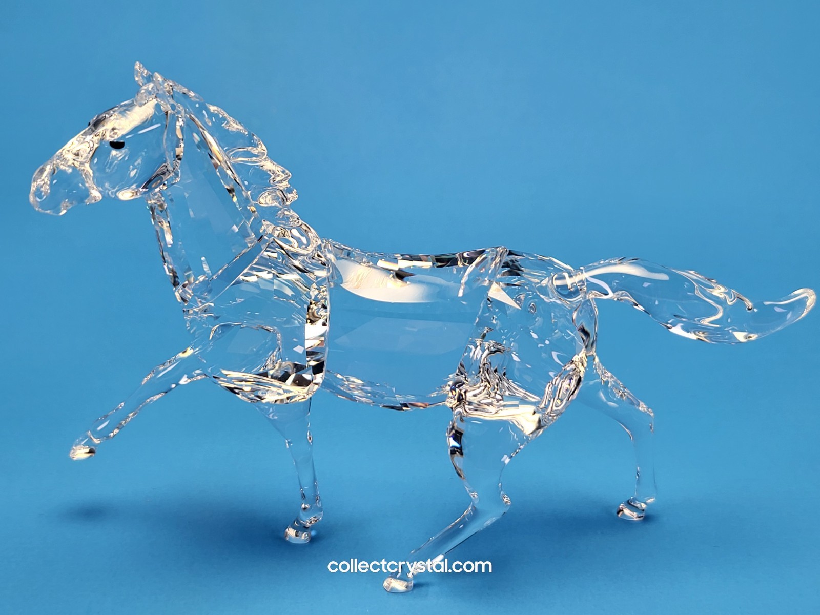 SWAROVSKI STALLION HORSE FREE STANDING Running Mare # 5135910 No Sleeve