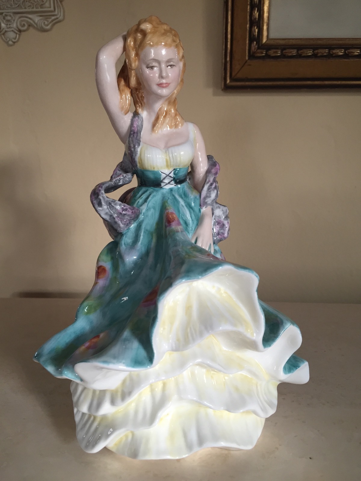 Renaissance Figurine Petite Ladies Sheridan Artist Signed