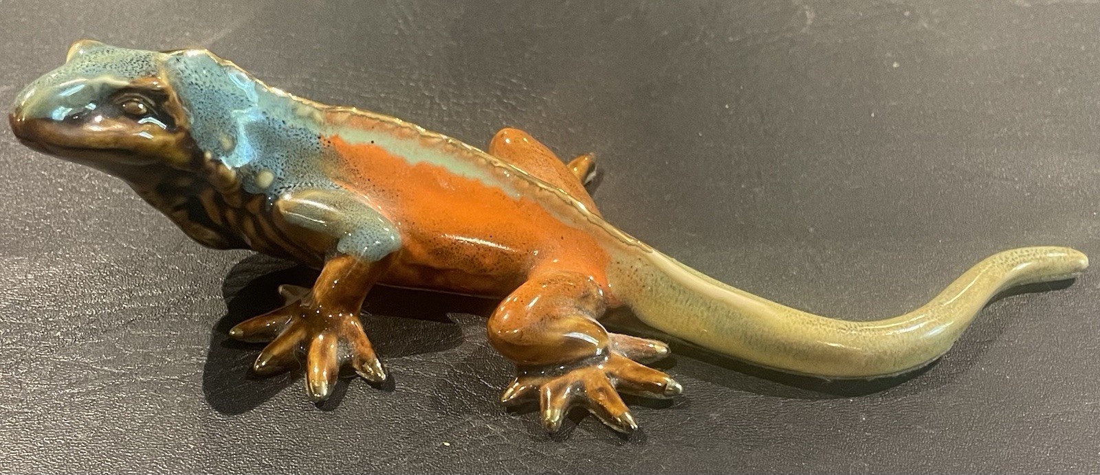 Golden Pond Collection Golden Lizard 8 Inches