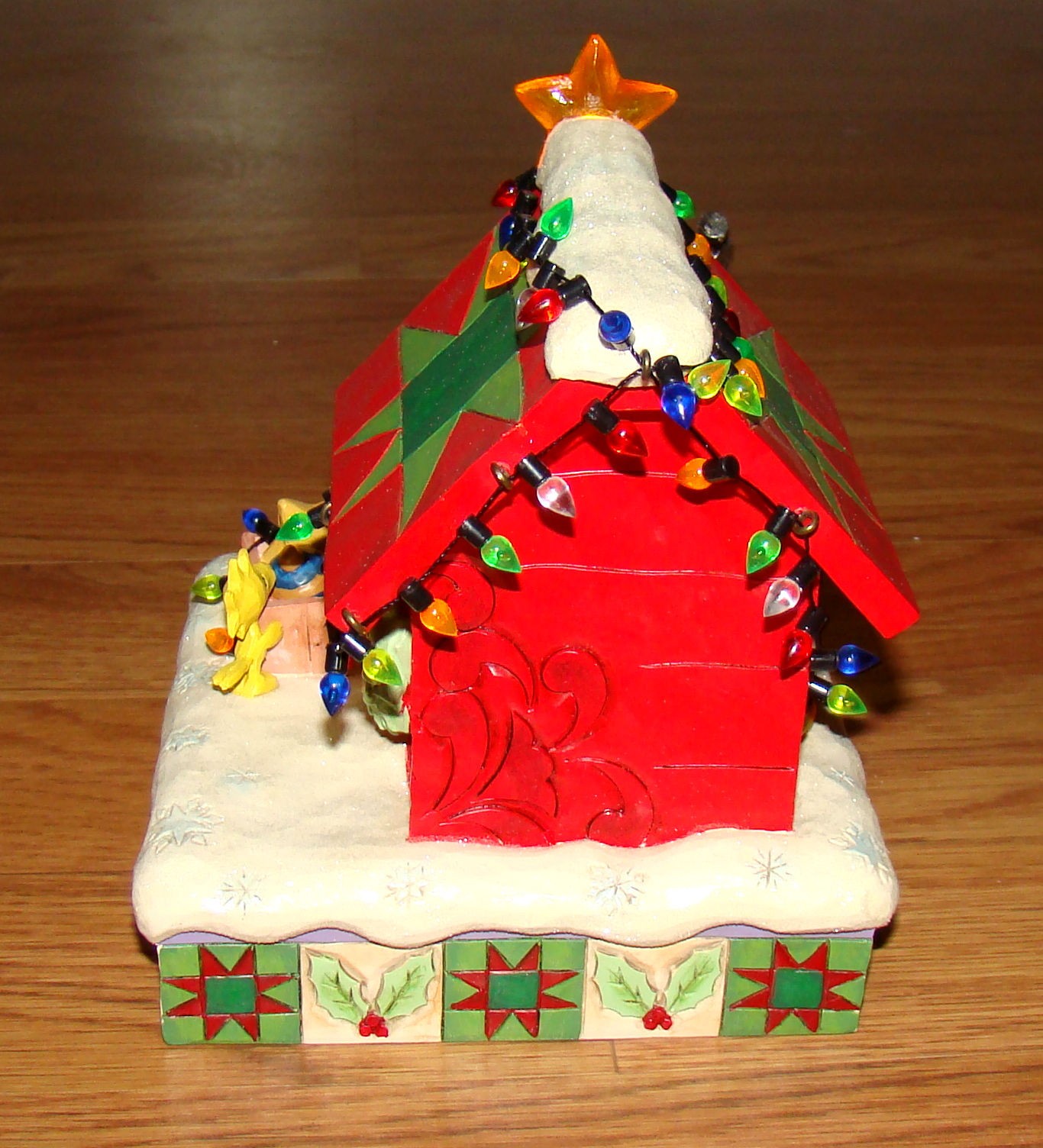Peanuts by Jim Shore, Lighted PRIZE-WORTHY CHRISTMAS (6017241) Snoopy, Woodstock
