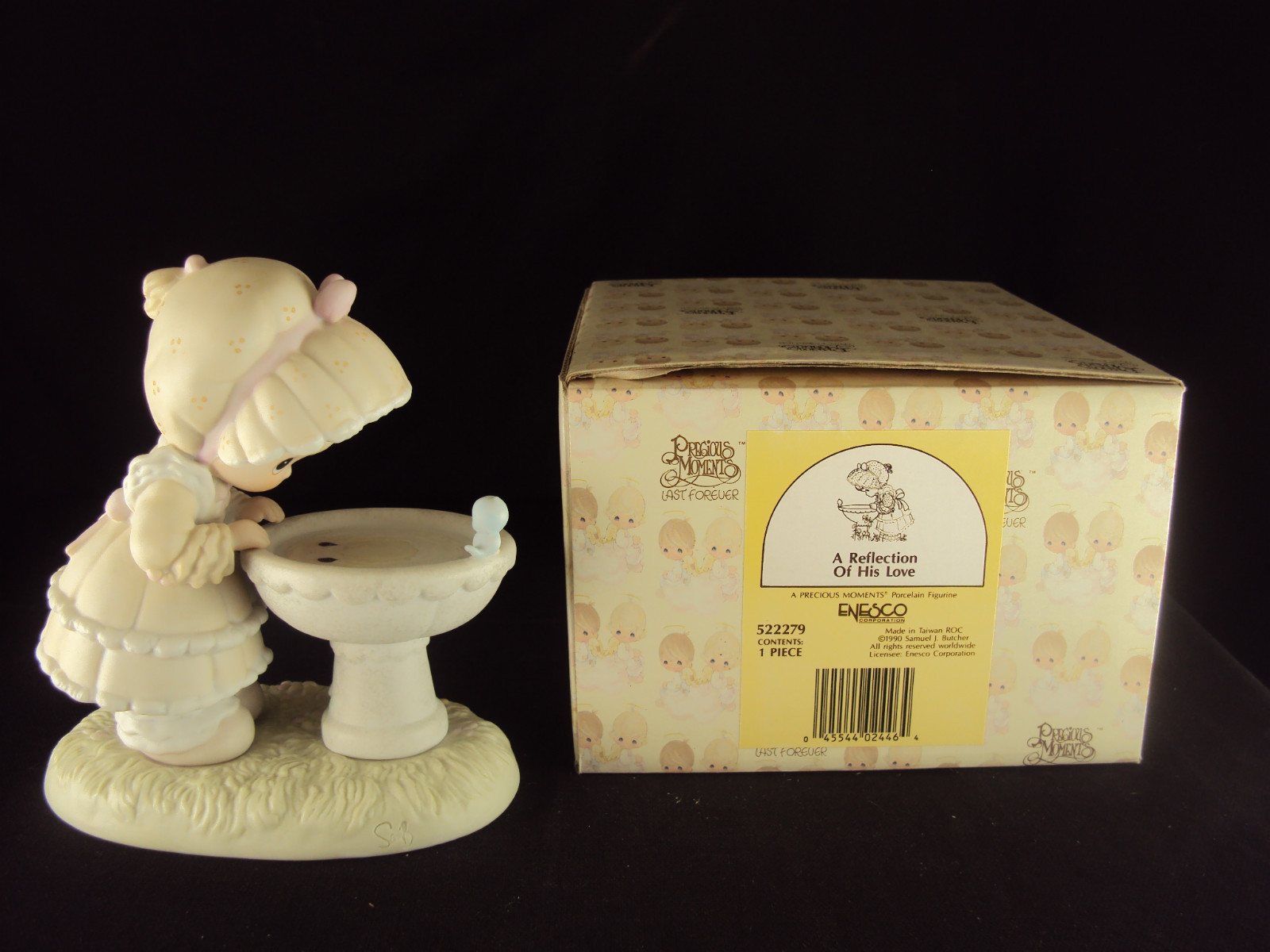 Precious Moments, 522279, A Reflection Of His Love, Issued 1988, Retired 1999