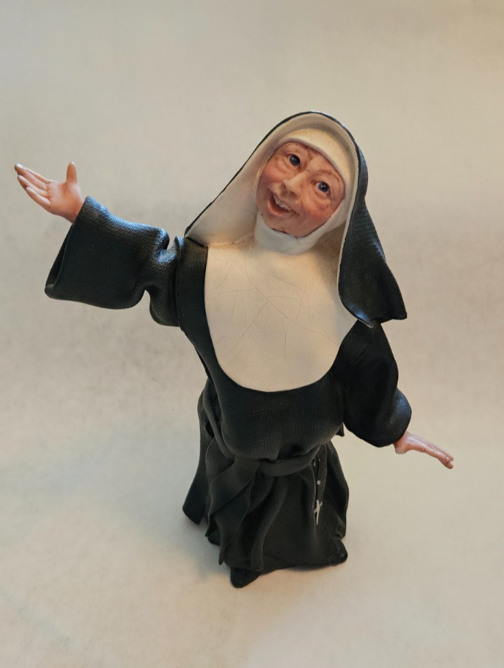 Lot of 7 Happy Habits 8 Inch High and 1 – 5 Inch High Figurines by Deb Wood