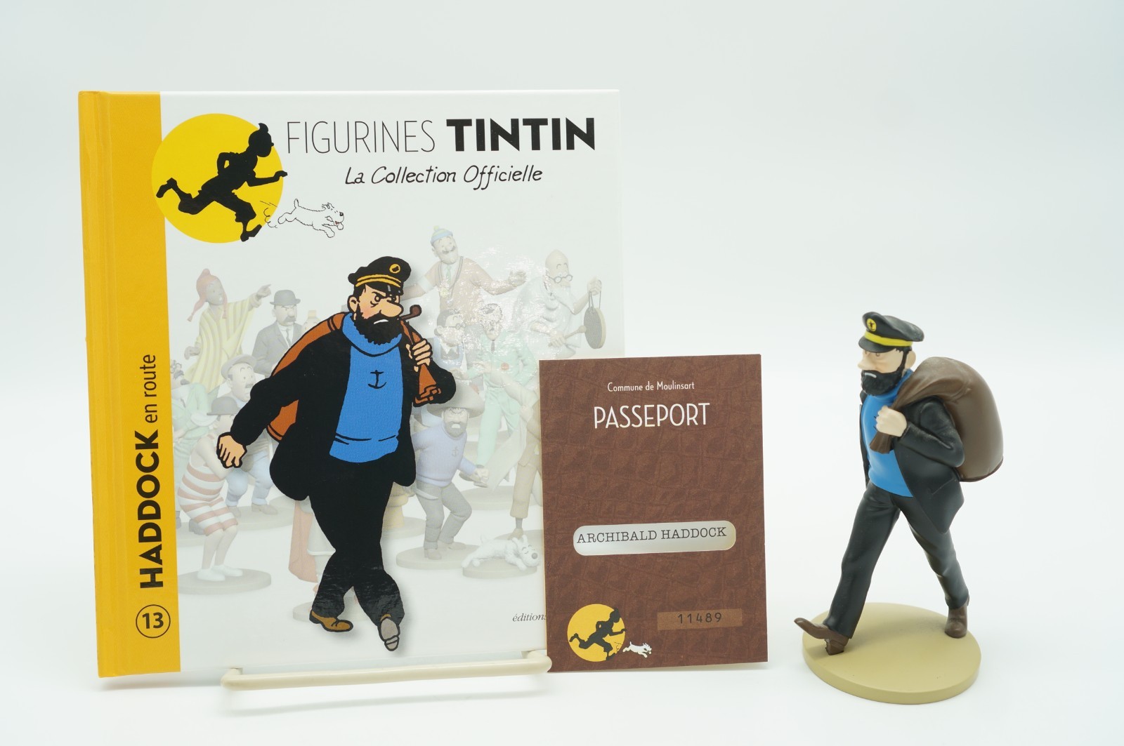 Tintin Figurine Moulinsart Le Capitaine Haddock En Route 7 Boules Page 52