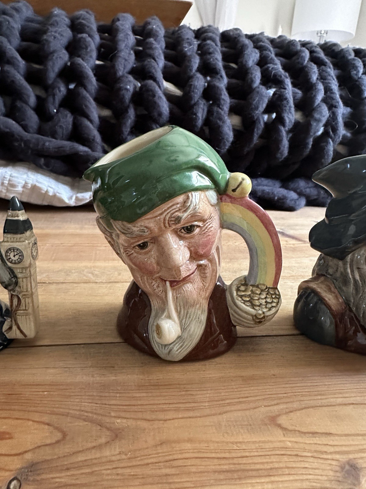Royal Doulton- Lot Of 7 Miniature Mugs (various Sizes 3”-4”)