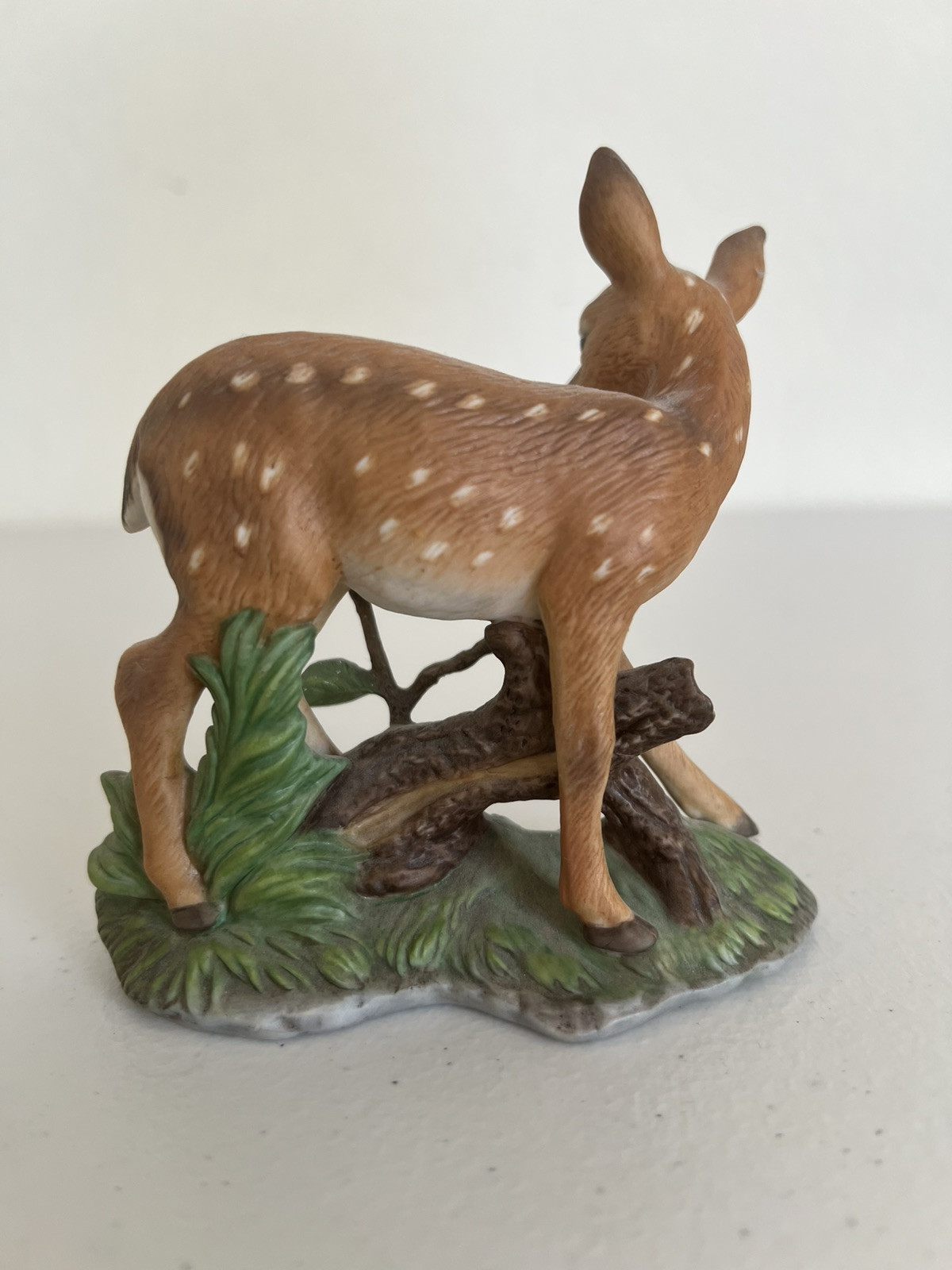 Lenox Figurine Woodland Animals White Tailed Deer Figurine Afternoon Splendor