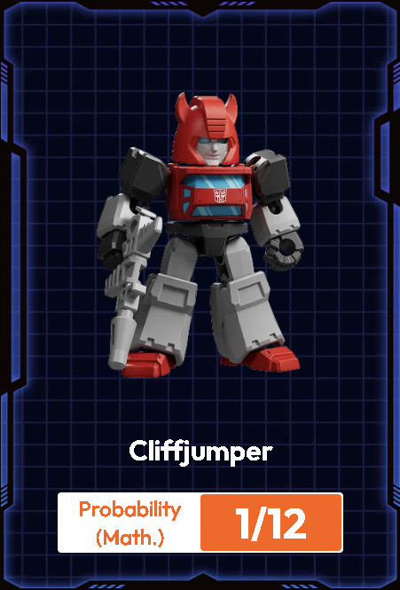 Blokees Transformers Defender Version 07 Mini Model Kit Cliffjumper 1/12