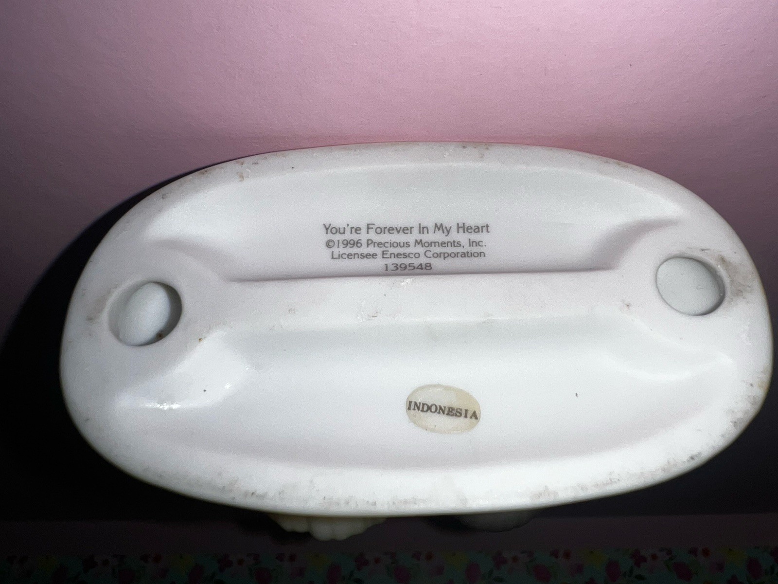 Precious Moments Porcelain YouForever All My Heart Figurine 1996