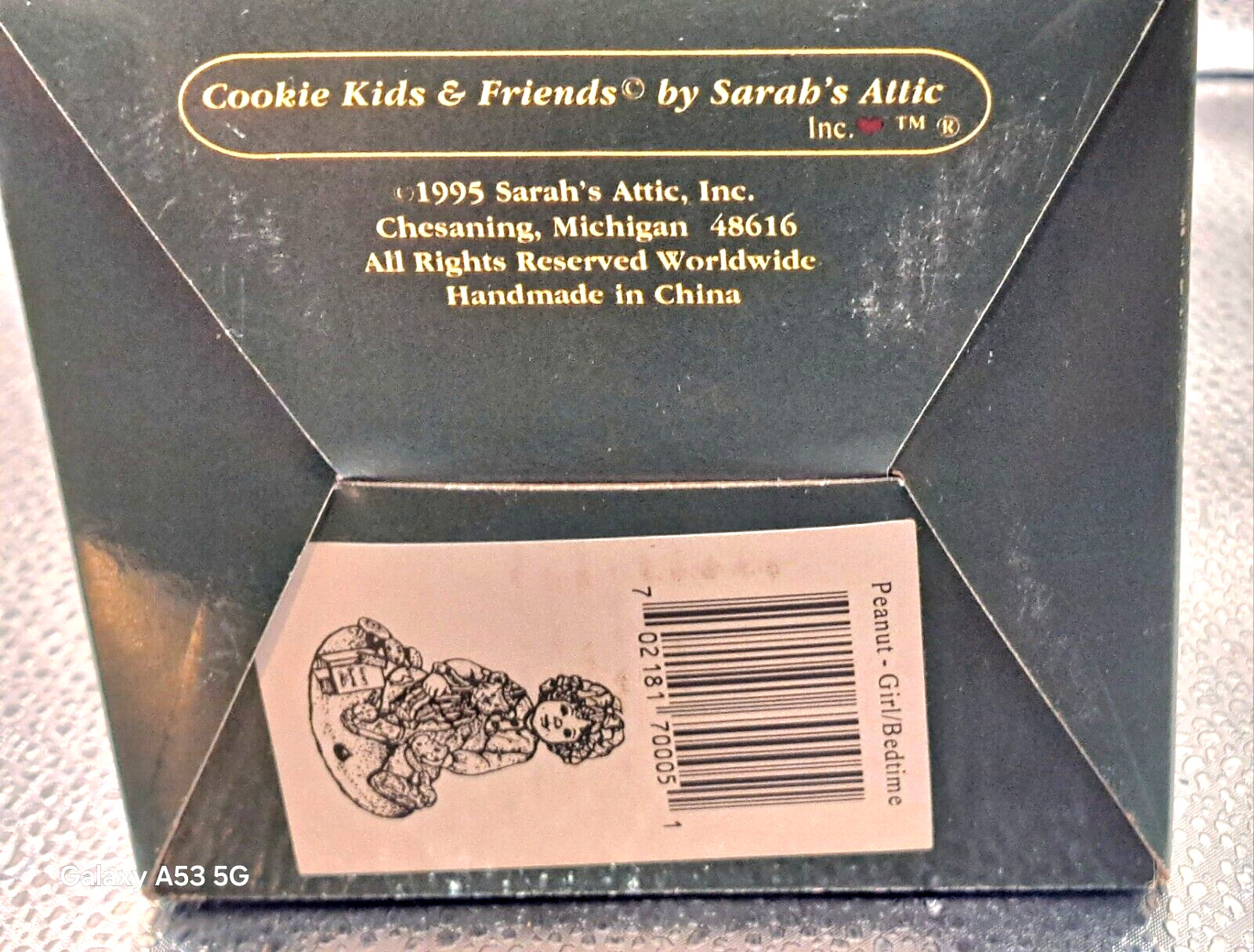 Cookie Kids And Friends Recipe – Peanut-Girl-Bedtime-NOS-Certificate