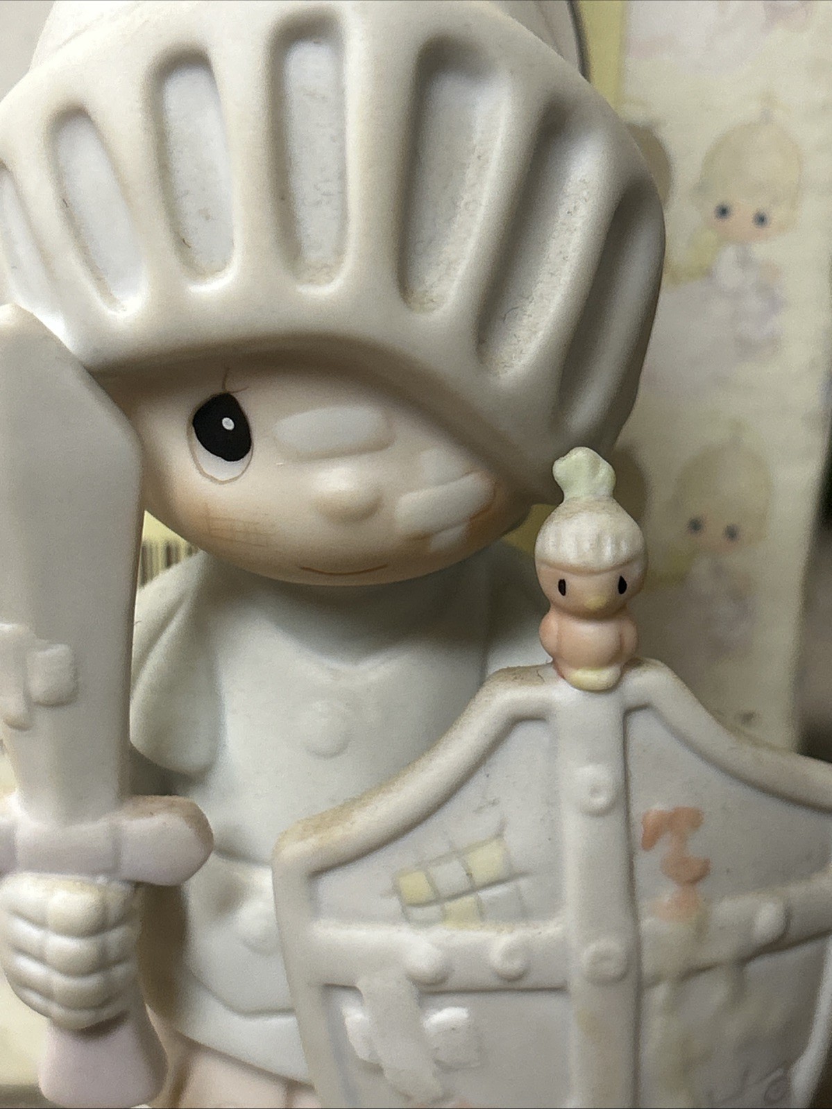 Precious Moments “Onward Christian Soldiers” 1983 E-0523 Enesco Figurine