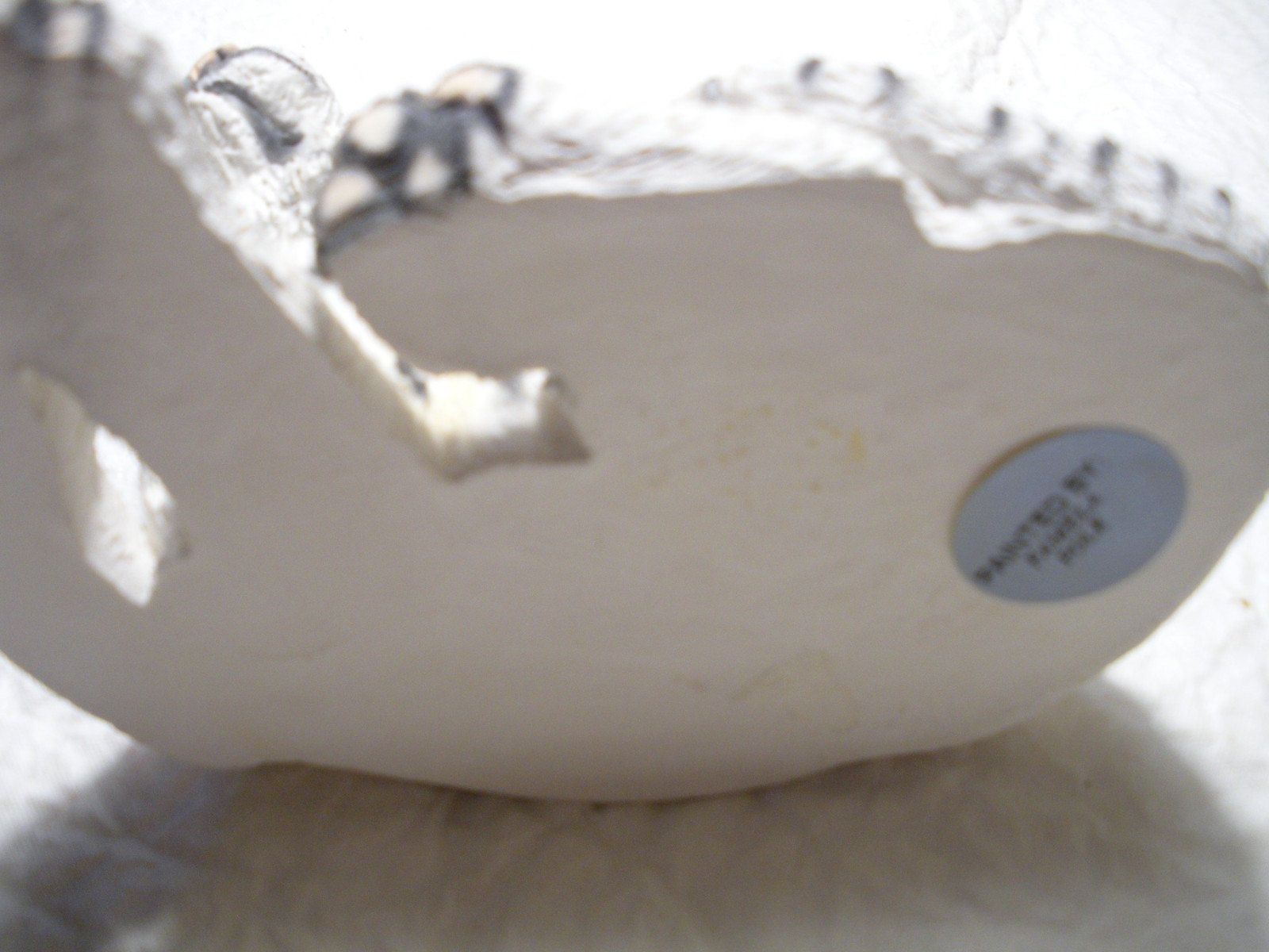 4 Stone Critters White Tigers Figurines