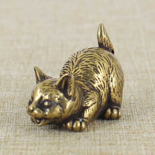 Vintage Mini Brass Figurine Statue Ornament Animal Figurines Gift Decoration USA