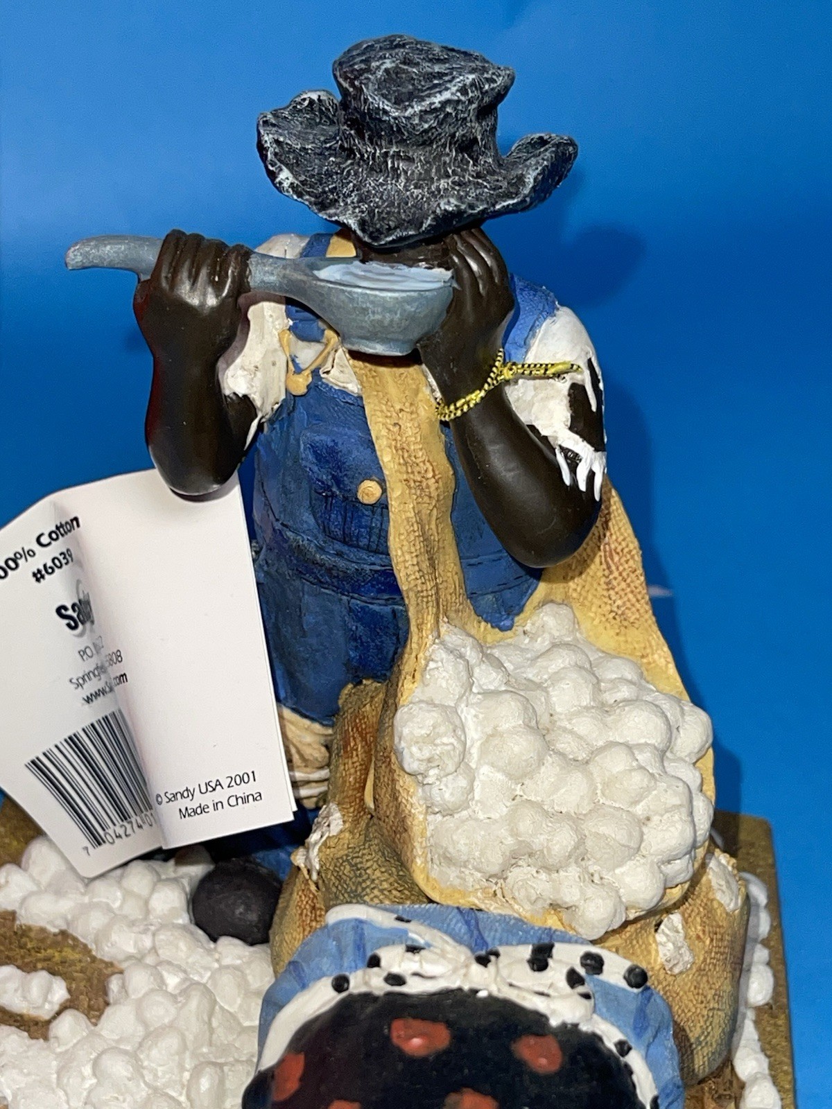 Annie Lee Sass ’n Class 100% Cotton Figurine 2001 Limited Ed w/ Box Tag African