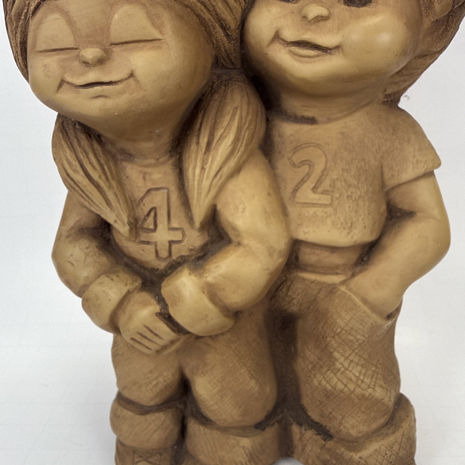 Vintage Bill Mack FANNYKINS 8″ Statue Figurine Sculpture YOUNG LOVE Boy Girl