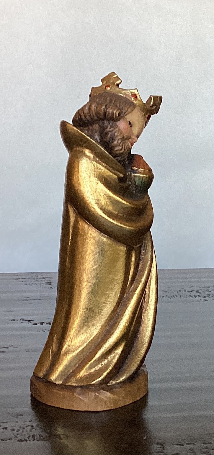 6″ SCALE ANRI FERRANDIZ NATIVITY KING BALTHAZAR WOODCARVING WISEMAN