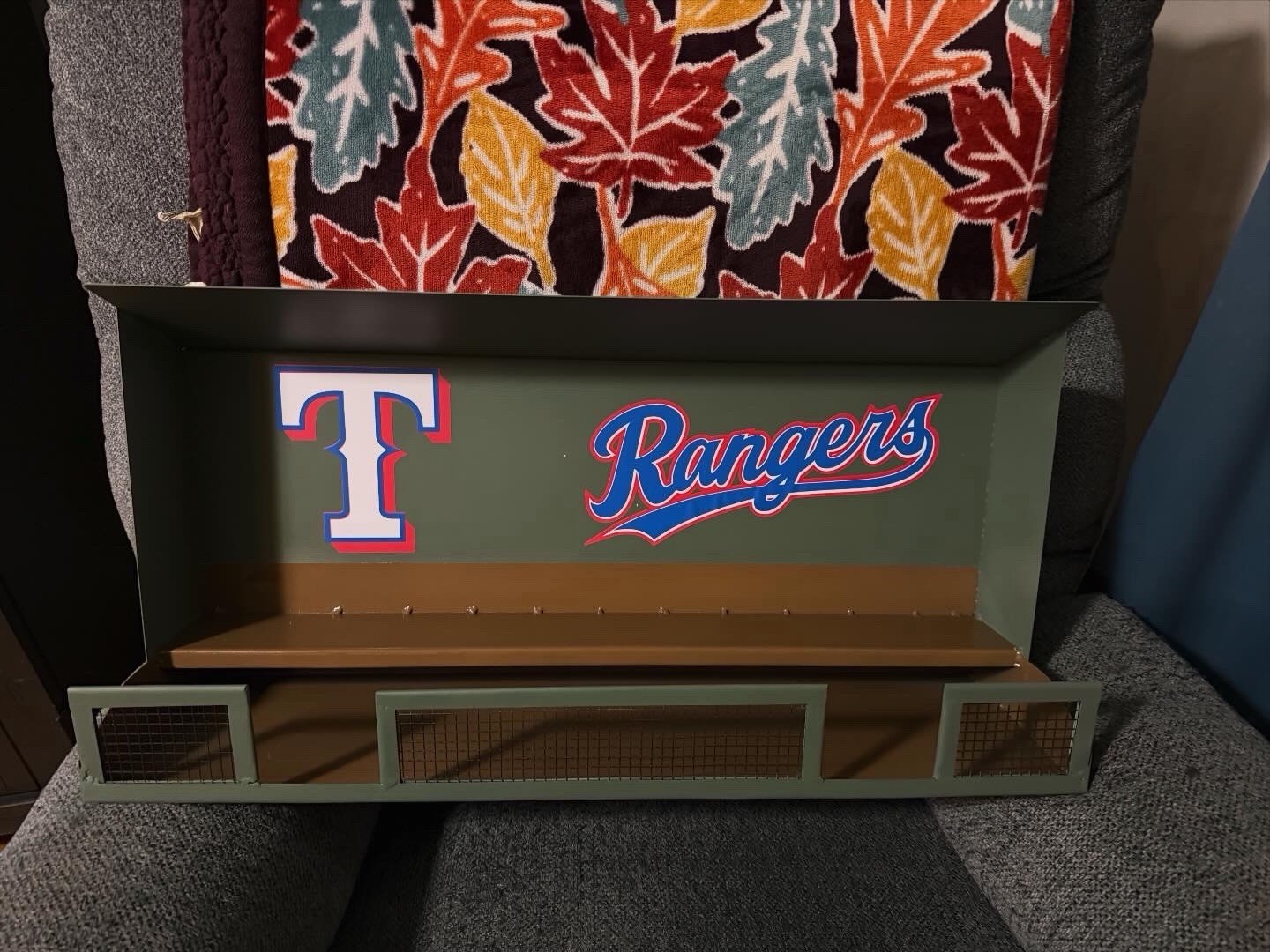24” Custom Made Baseball Bobblehead Dug Out Wall Display