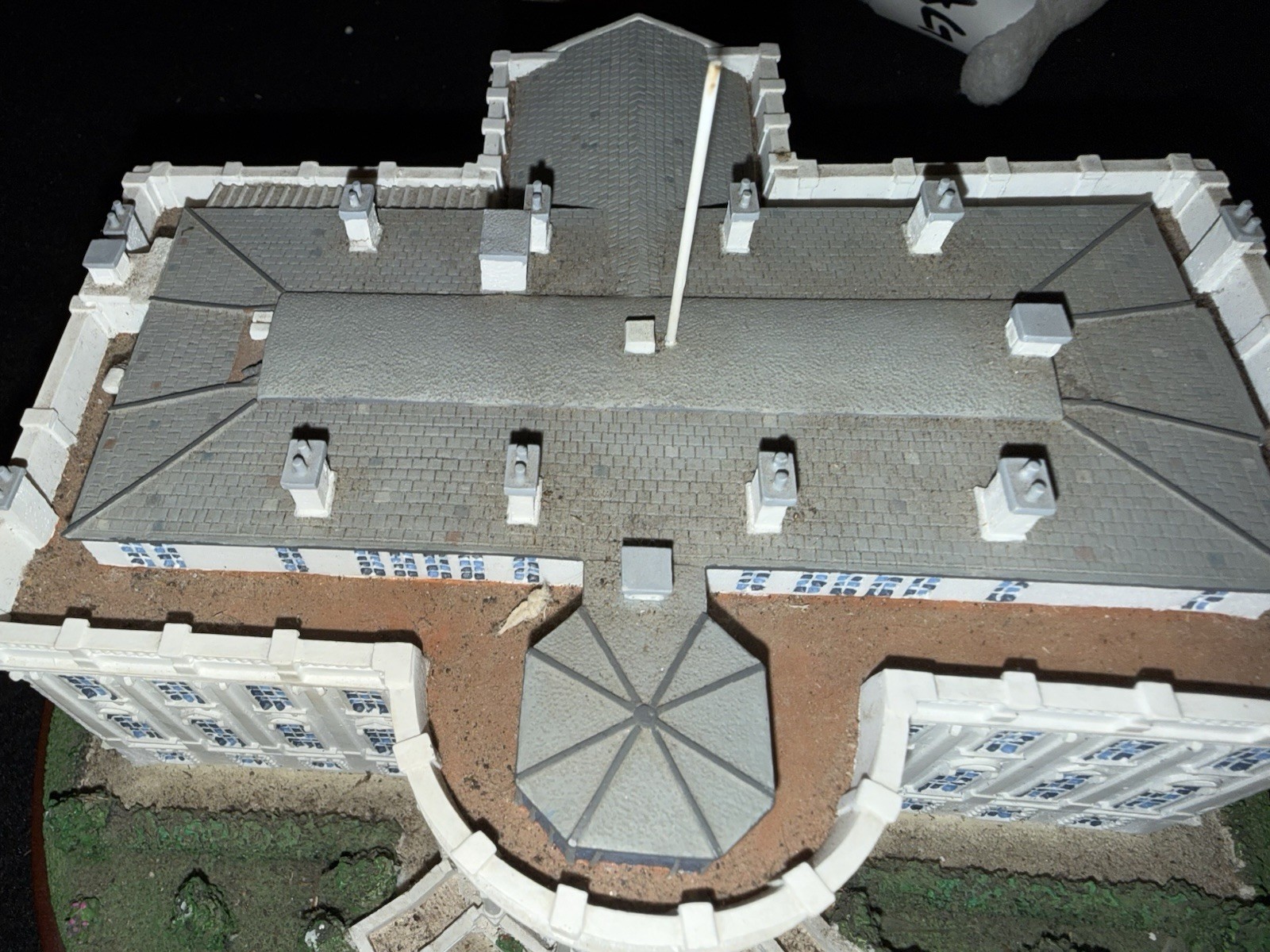 DANBURY MINT White House Washington DC Sculpture Excellent Condition