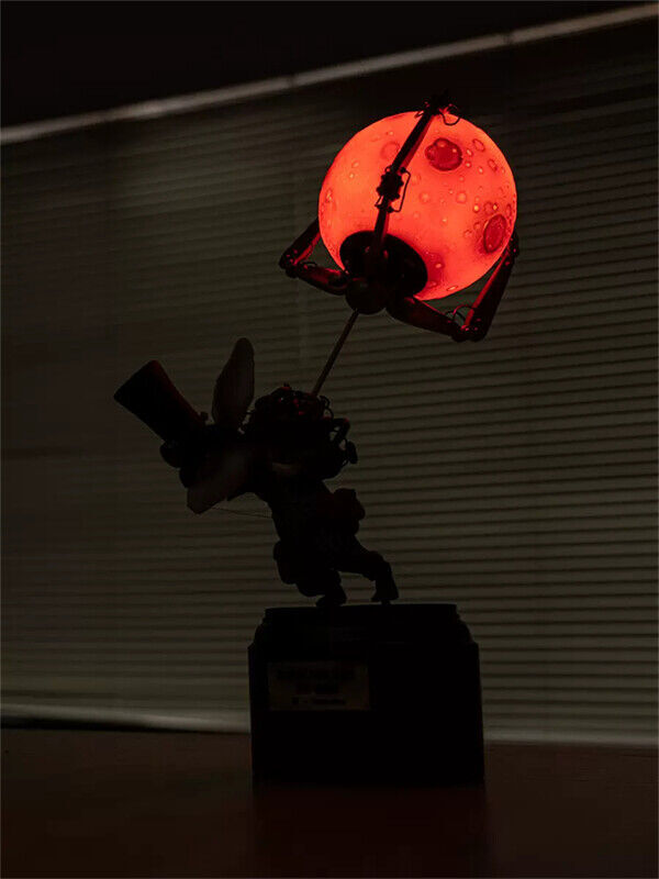 Manas Studio 镰田光司 Rabbit Who Stole The Moon Painted Model Limited Statue New
