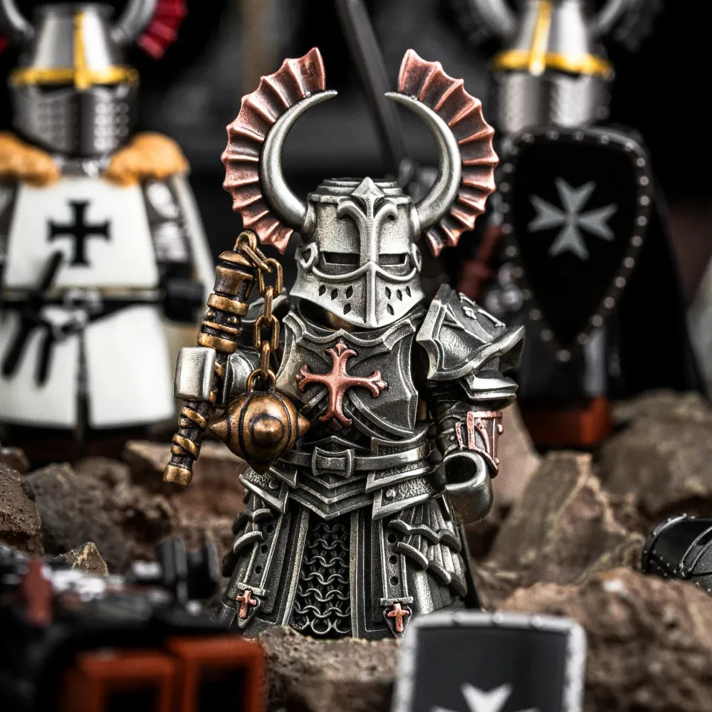 Crusader Figurine Statue Ornament Craft Collection for Home Living Room Office