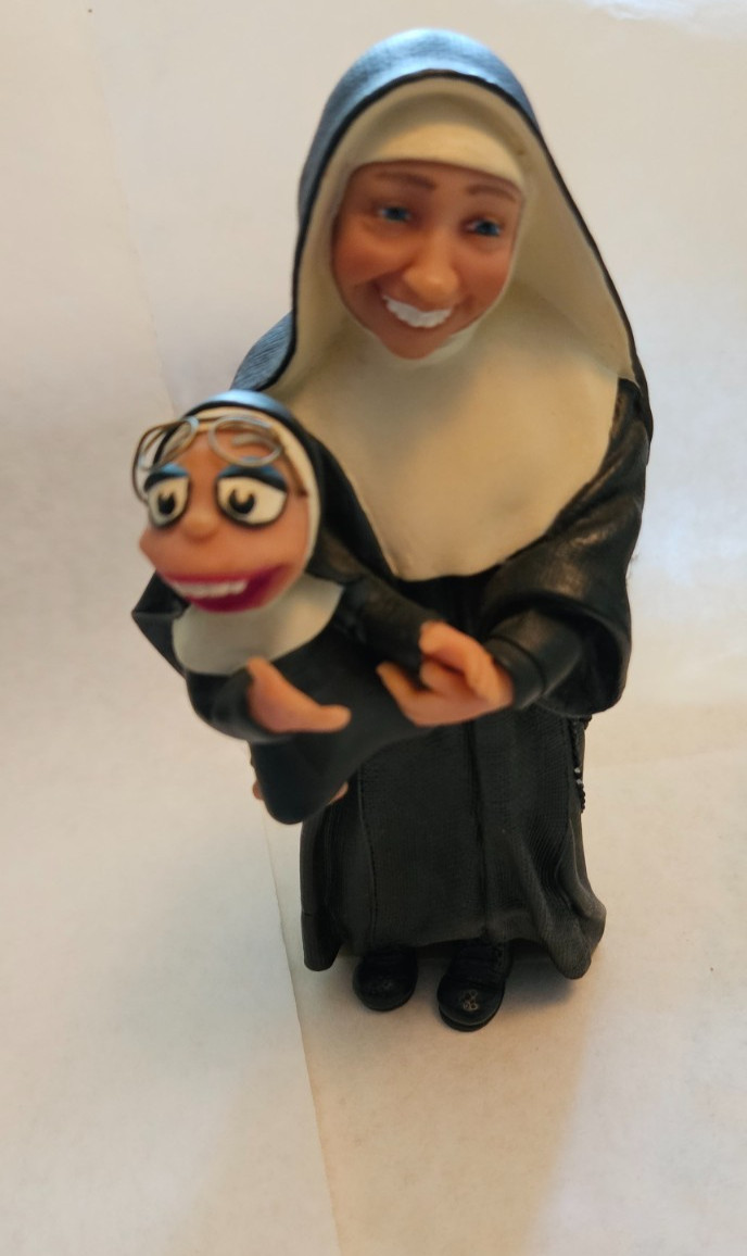 Lot of 7 Happy Habits 8 Inch High and 1 – 5 Inch High Figurines by Deb Wood