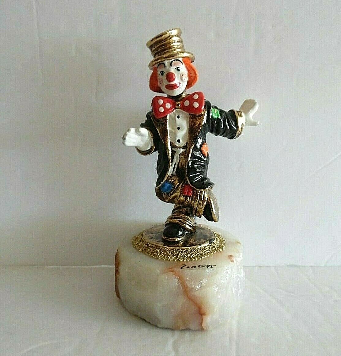 Ron Lee World Of Clowns 1995 CCG8 #C94 Clown With Polka Dot Tie