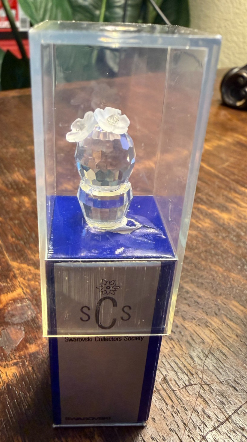 Swarovski SCS 1988 Mini Cactus 014-699 Renewal Gift MINT in Box