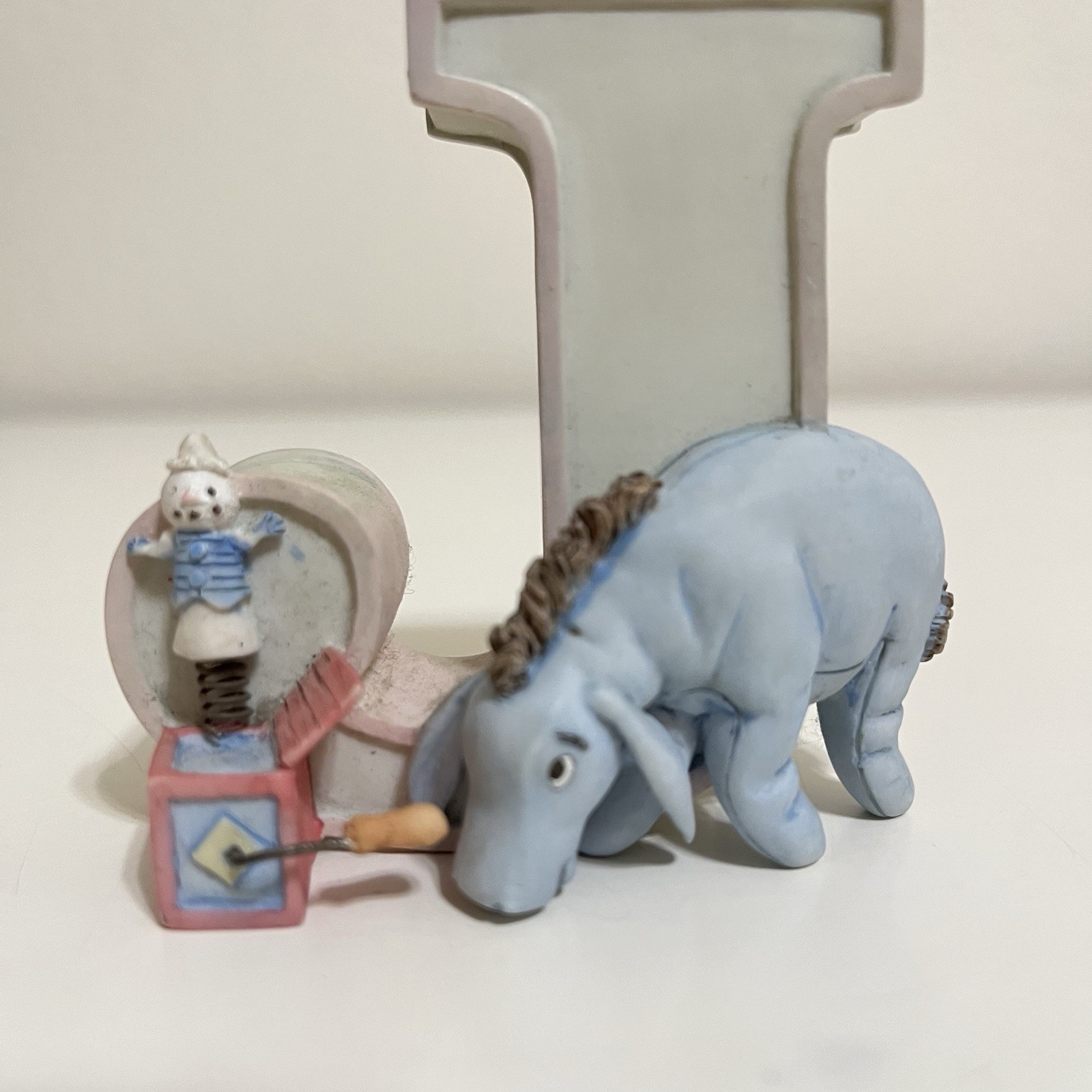 Disney Classic Winnie the Pooh Michel & Company Alphabet Letter “J” Eeyore