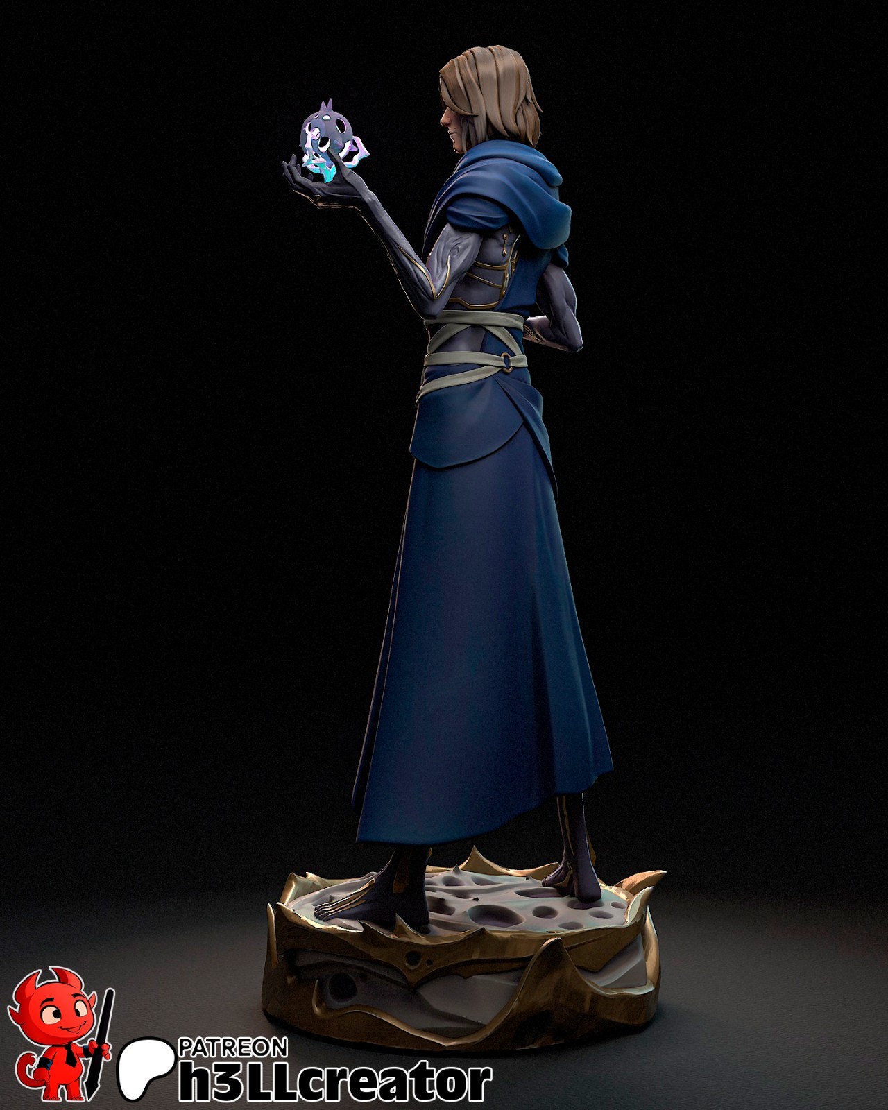 Viktor Figurine Arcane Hand Painted Model / DIY Kit 11 pcs