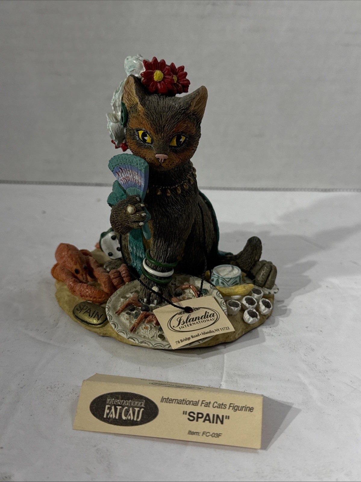 Islandia International Fat Cats “Spain” By Gayle Pitt # 0804