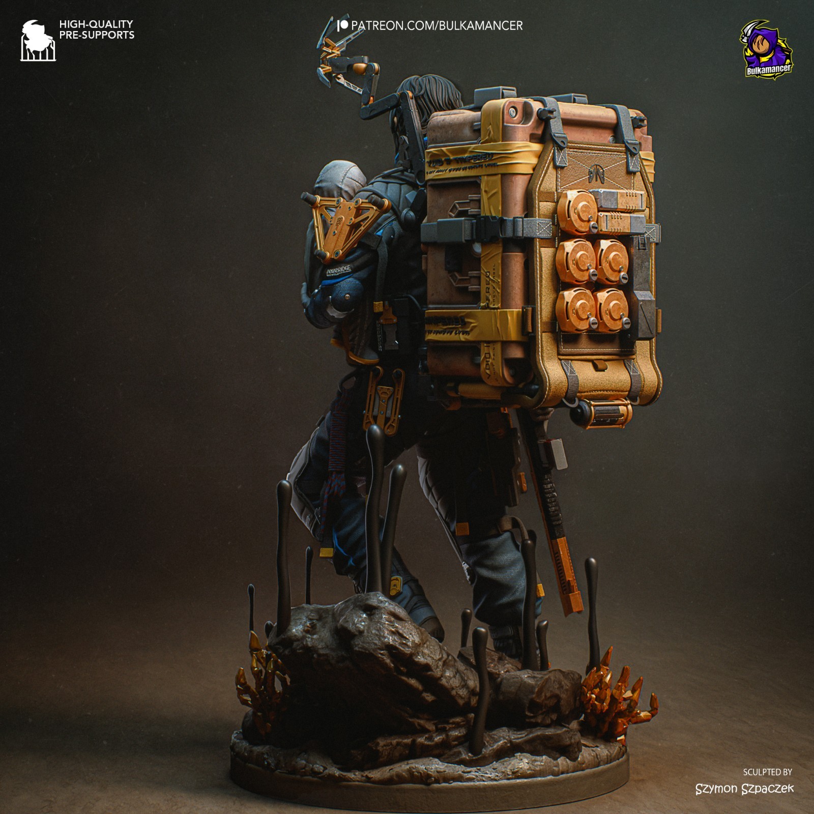 Sam – Death Stranding 2 1/8 Scale Statue 3D Print Model Kit Unpainted
