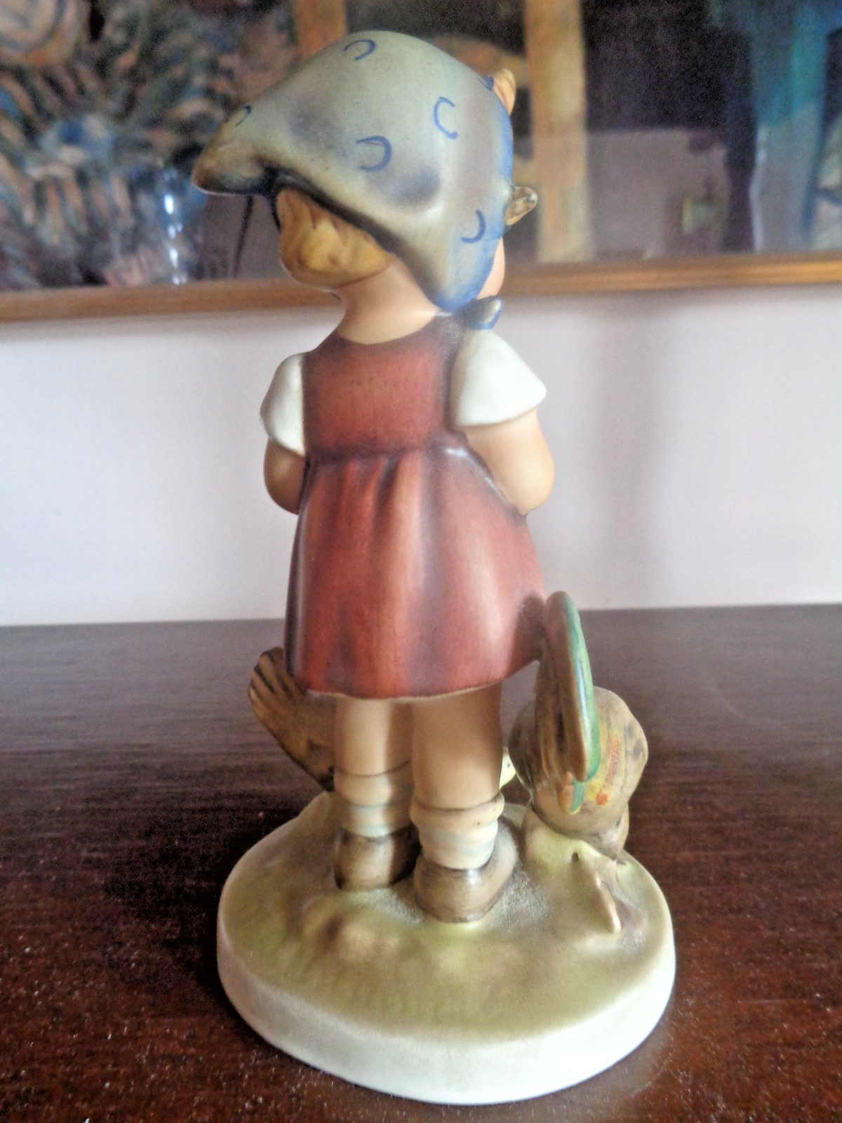 Rare Vintage Hummel “Feeding Time” #199 TMK 2 Full Bee