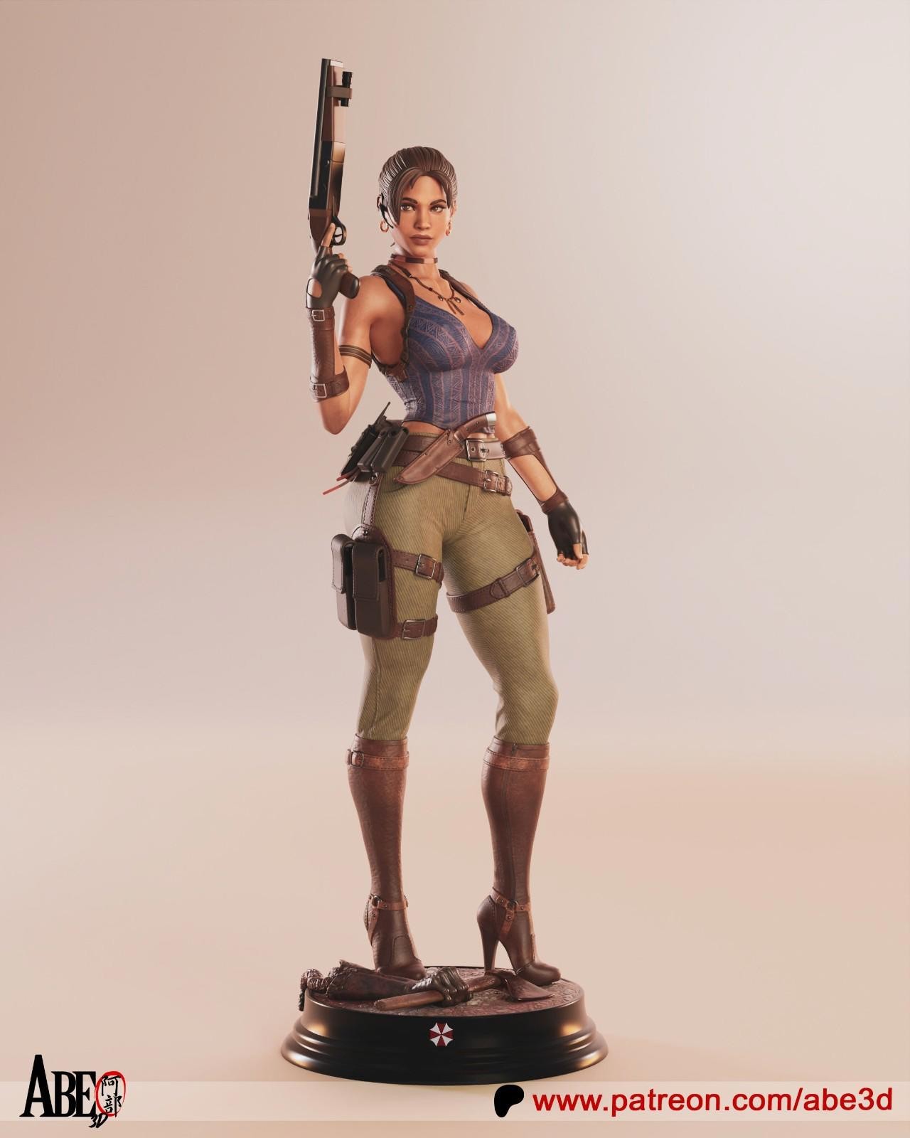 Sheva Alomar | Resident Evil | UNPAINTED | 1/4 Scale Resin Statue