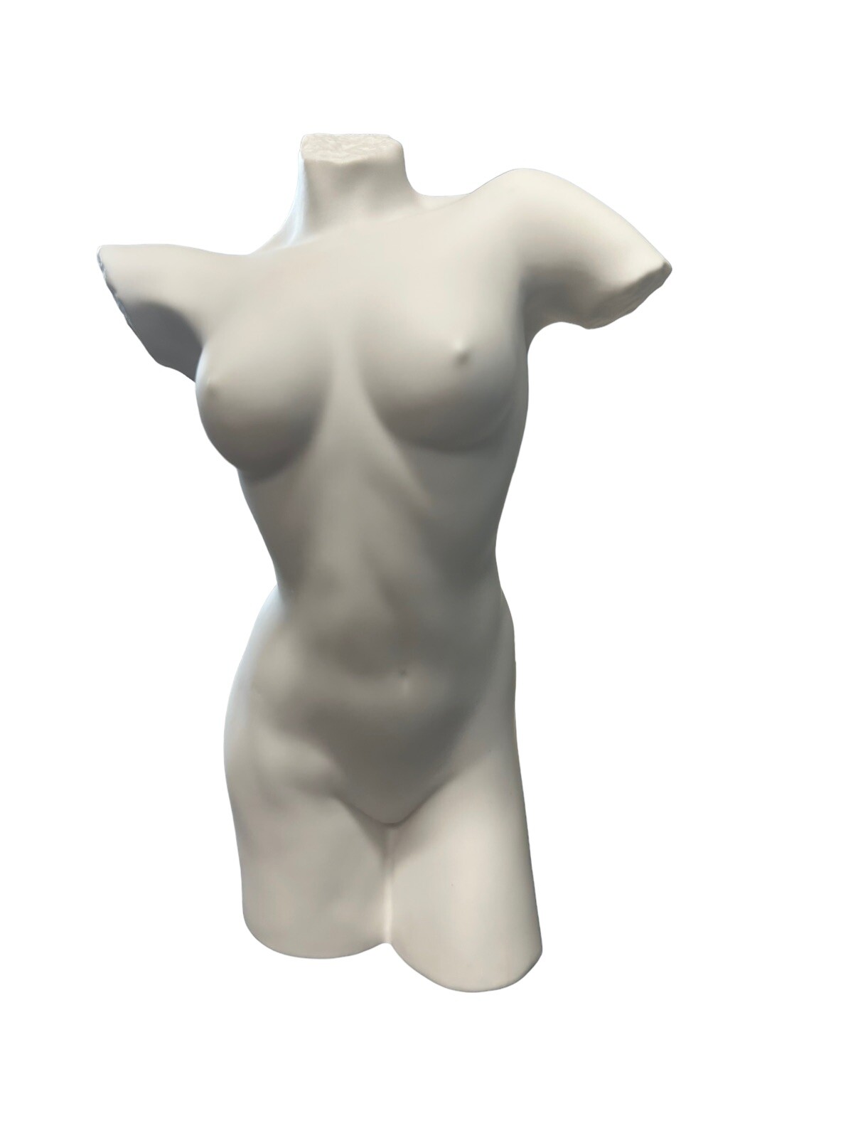 Unicorn Studio Fine Porcelain Nude Female Torso Sculpture Figurine 8.5″ Matte