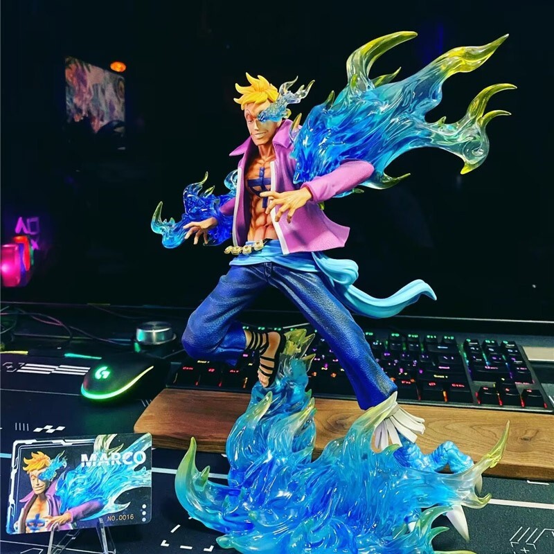 Marco Resin WIFI Studio One Piece Statue POP Collectibles 32cm