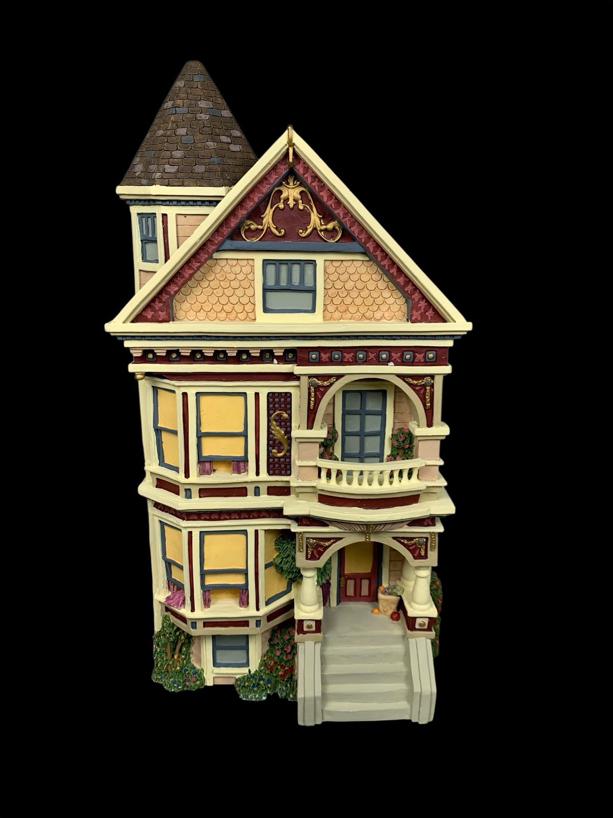 Brian Baker DejaVu Haight Ashbury #16320 Victorian House Wall Art / Figurine