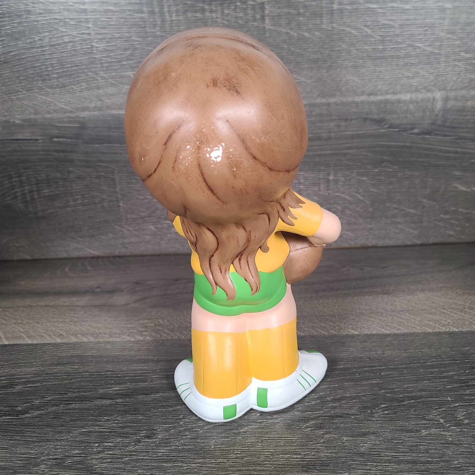 Vintage 1970’s Atlantic Mold Co Ceramic Basketball Players Boys and Girl