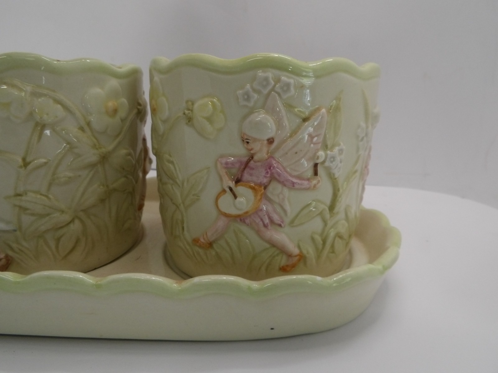 ENCHANTED WOODS Fairy Mini Planter Set j. Willfred Andrea by Sadek Winterthur