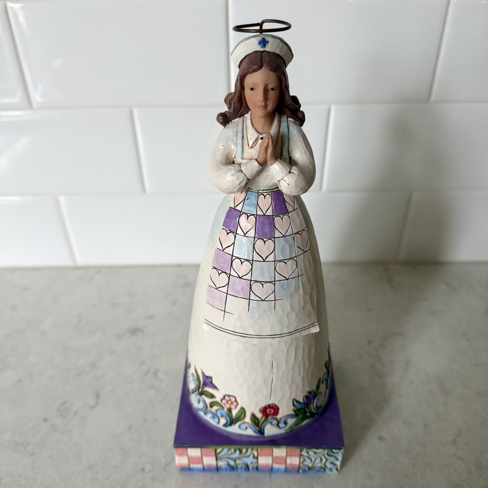 Jim Shore Heartwood Creek “Angel of Healing” Nurse Angel Figurine Item #4007230