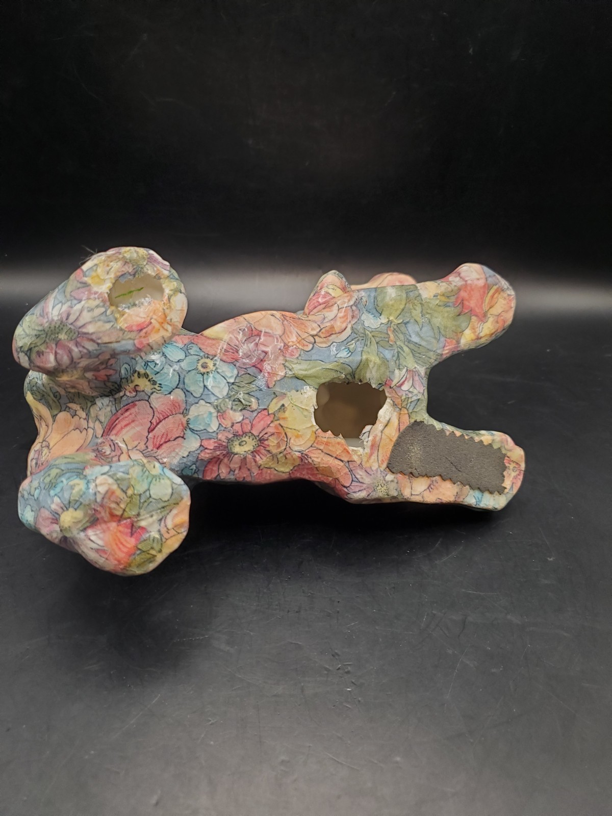 Porcelain Patchworks Puppy Figurine by Joan Baker Designs BB59