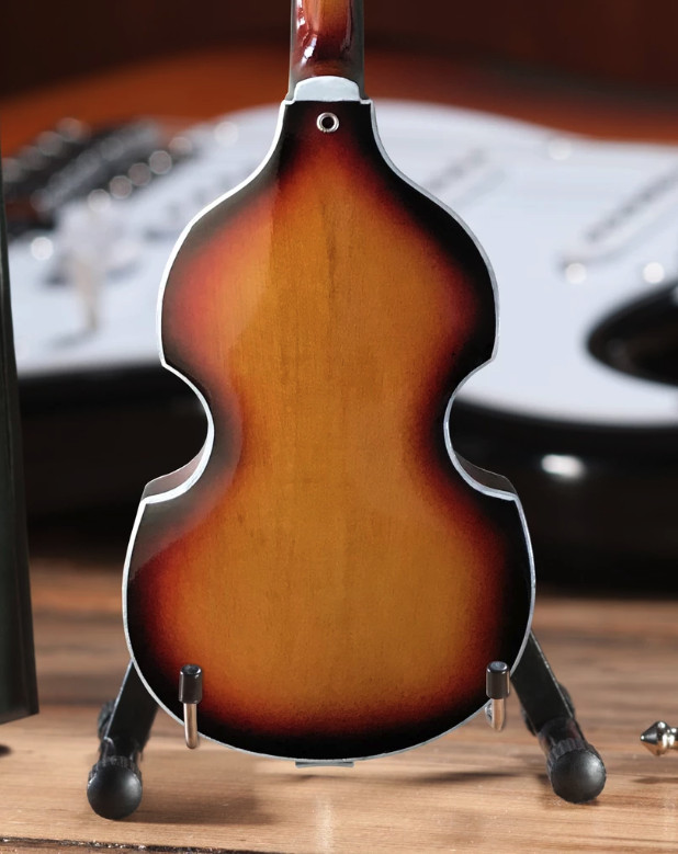 AXE HEAVEN Paul McCartney Original Violin Bass MINIATURE Guitar Display Gift