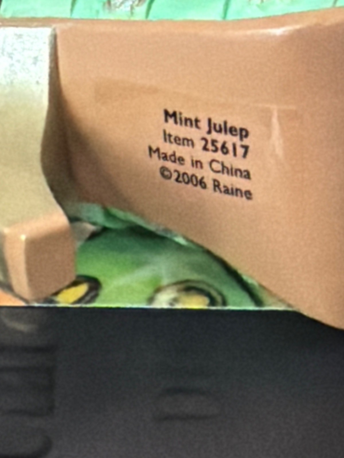 2006 Just The Right Shoe by Raine “Mint Julep” #25617 NEW in Box